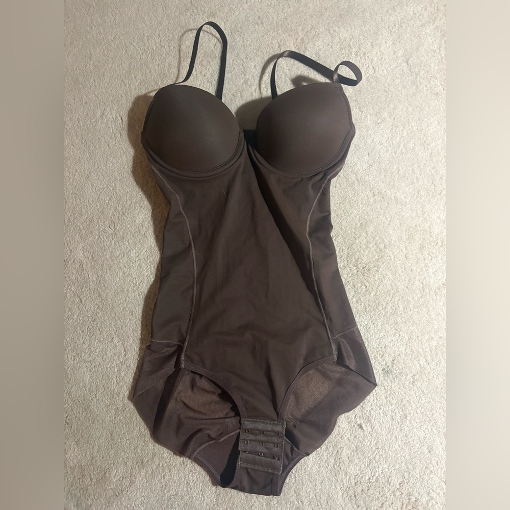 Brown Shaping Bodysuit